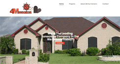 Desktop Screenshot of 4msunscreens.com